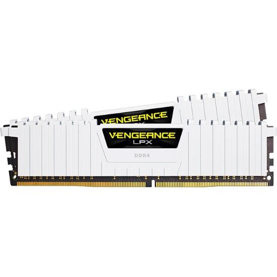  Зображення Пам'ять DDR4  32GB  3200MHz PC4-25600  (Kit of 2x16GB)  Corsair Vengeance LPX White) 